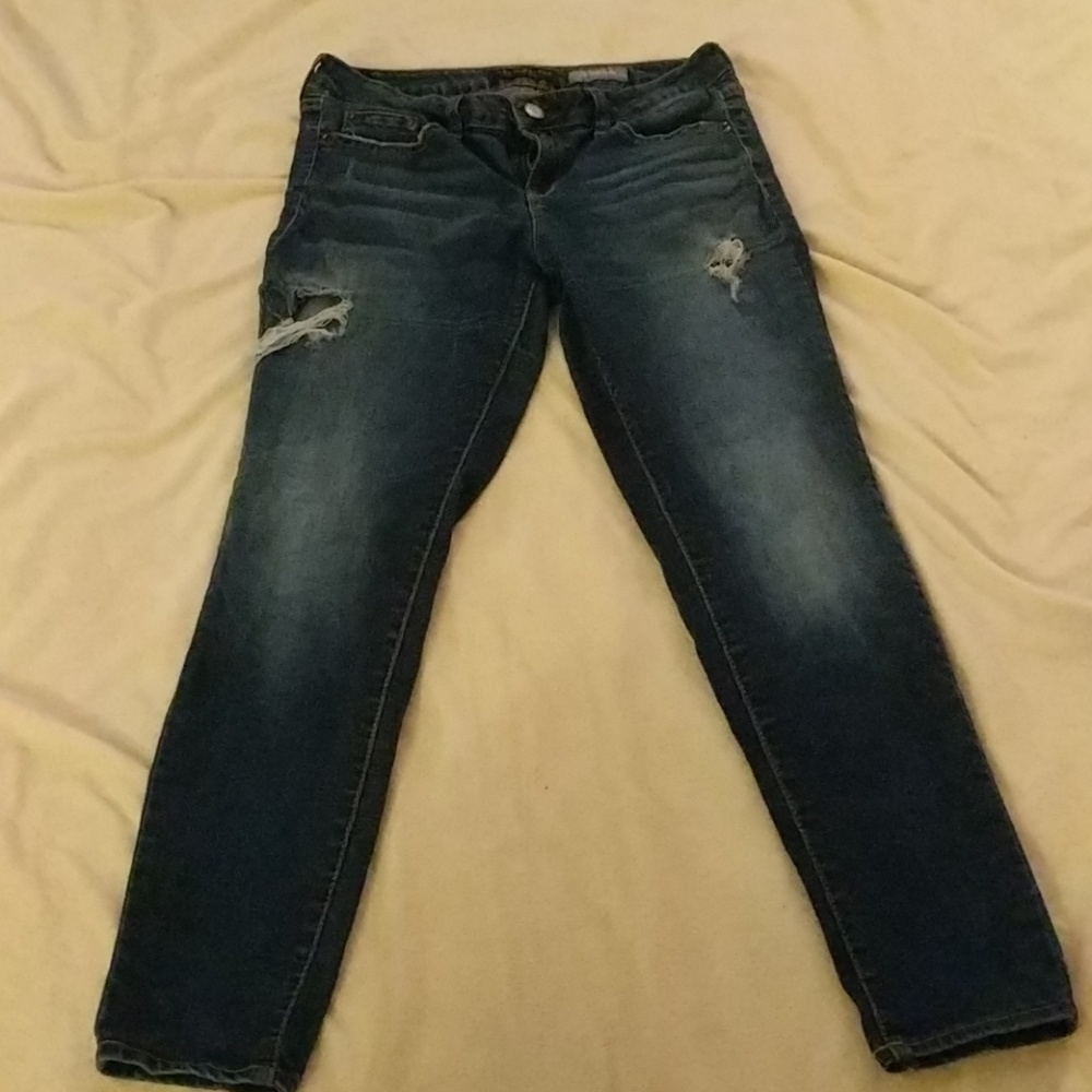Dark jeggings